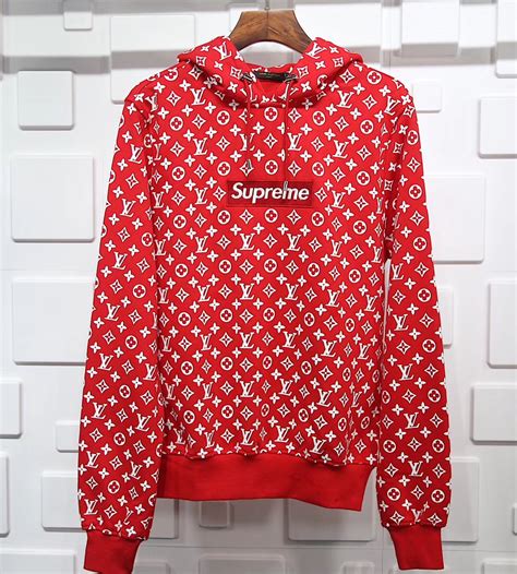 portafoglio supreme louis vuitton nero|supreme x louis vuitton hoodie.